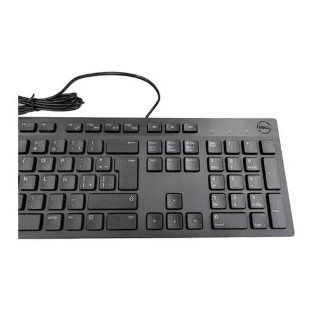 KIT TECLADO Y MOUSE DELL USB NEGRO ESPAÑOL (KM300C-LTN)4