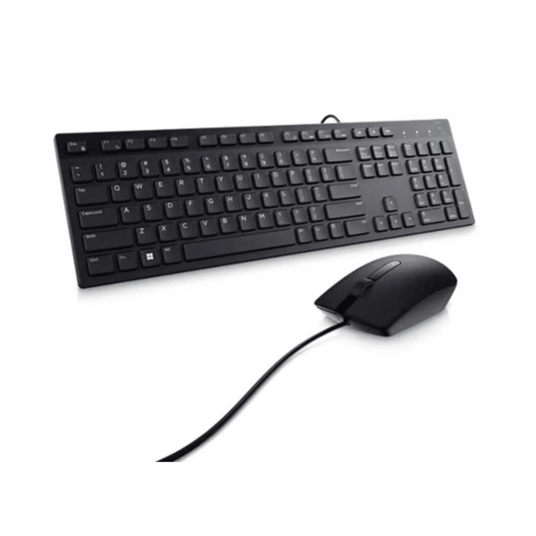 KIT TECLADO Y MOUSE DELL KM300C USB NEGRO ESPAÑOL (580-AKKW)1
