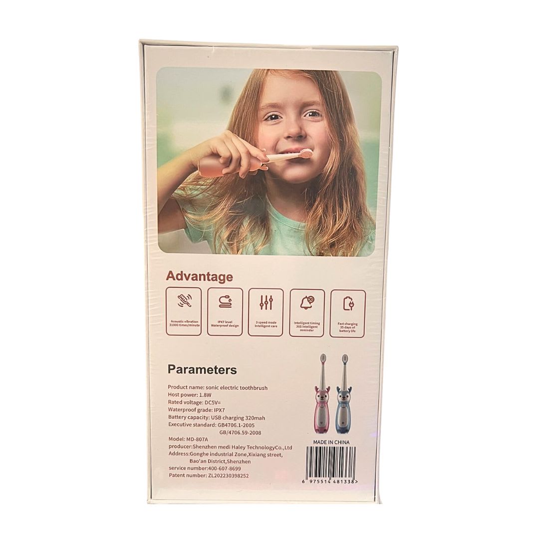 CEPILLO DENTAL ELECTRICO KIDS MDHL AZUL (MD-807A)2