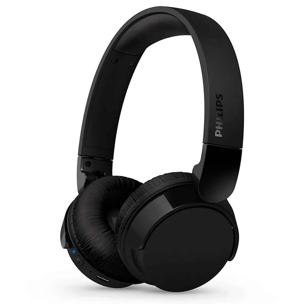 AUDIFONO PHILIP TAH4209 BT 55H PLEGABLE FAST CHARGE BLACK (TAH4209) (NT8) 0