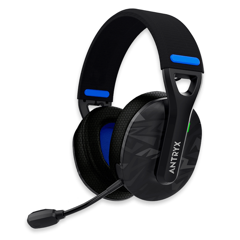 AUDIFONO C/MICROFONO WIRELESS ANTRYX APOLO 400 TRIX, 2.4G, BT (AWGH-AP400KTX) (NT21)2
