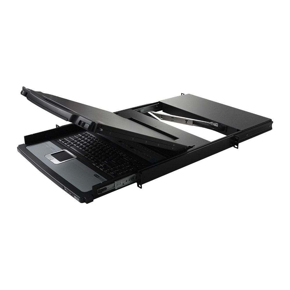 CONSOLA KVM TRIPP LITE 8 PUERTOS RAQUEABLE 1U 19