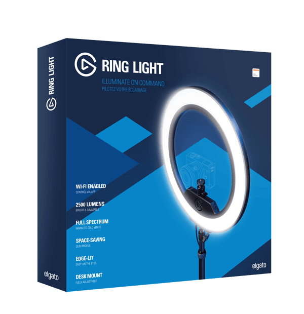 ANILLO DE LUZ LED ELGATO RING LIGHT (10LAC9901)2