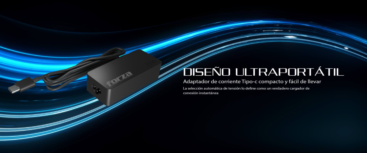 ADAPTADOR UNIVERSAL DE 65W  USB-C 110V/220V (FNA-601C)5