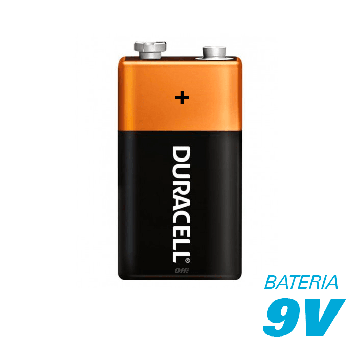 BATERIA DURACELL 9V BLISTER X 1 UND2