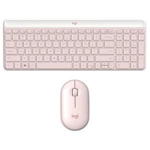 KIT TECLADO Y MOUSE LOGITECH MK470 ROSE (920-011312) ES (NT8)3