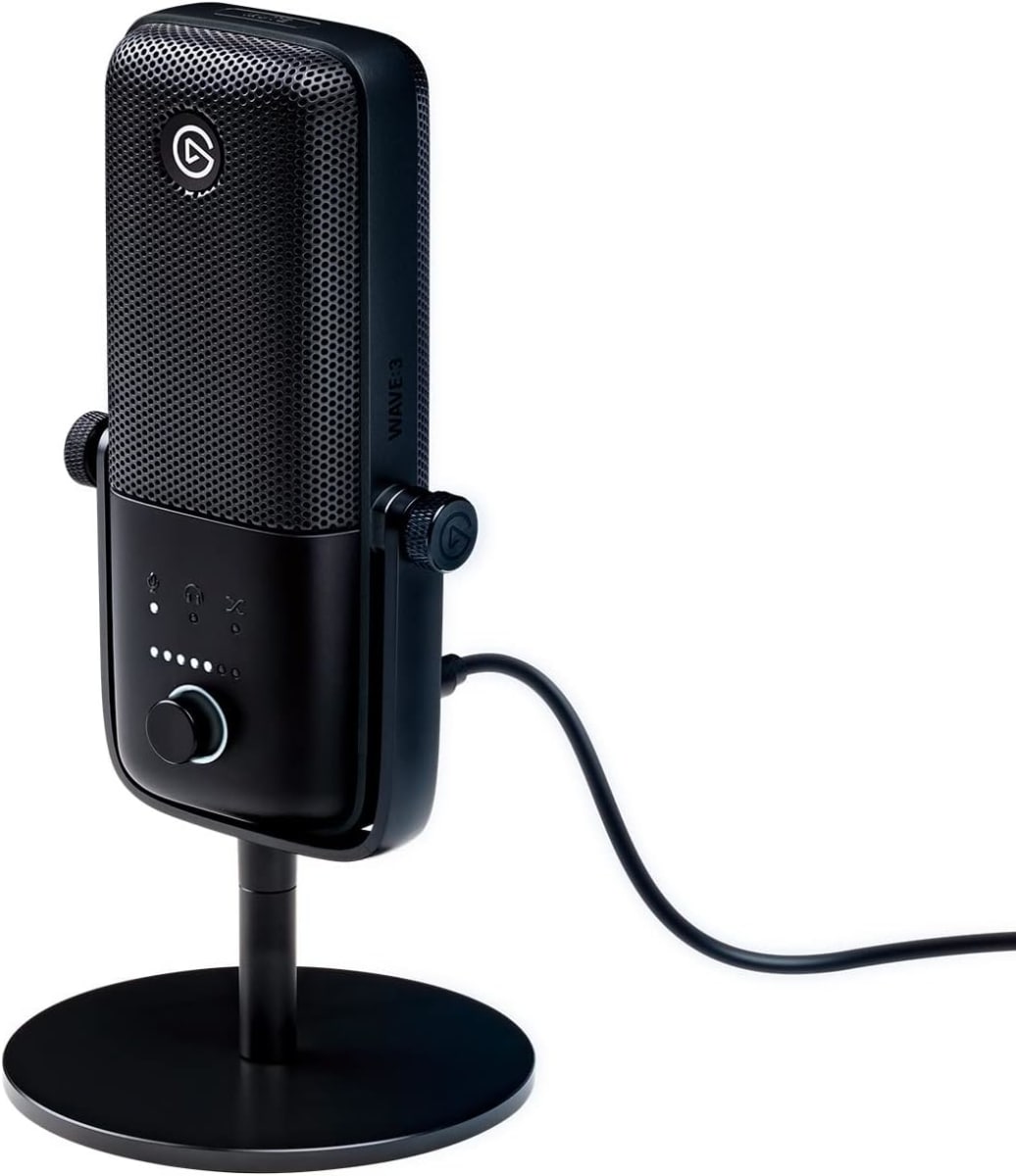 MICROFONO ELGATO WAVE:3 BLACK USB (10MAB9901) (NT18)4