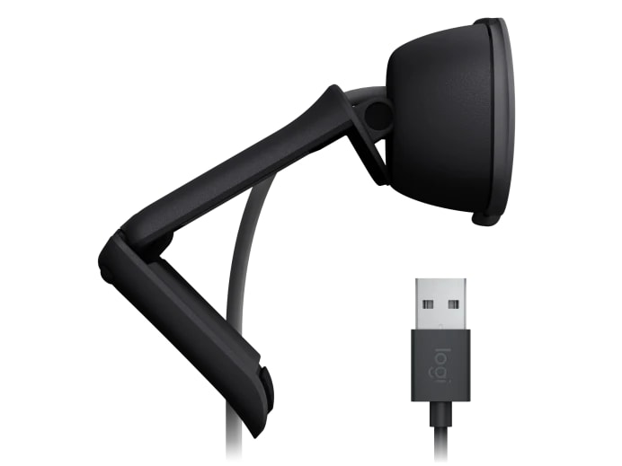 CAMARA LOGITECH BRIO 100 FHD 1080P USB-A GRAPHITE (960-001586) (NT8)2