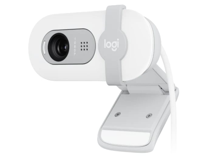 CAMARA LOGITECH BRIO 100 FHD 1080P USB-A BLANCO (960-001615) (NT8)5