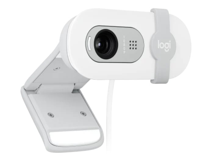 CAMARA LOGITECH BRIO 100 FHD 1080P USB-A BLANCO (960-001615) (NT8)4