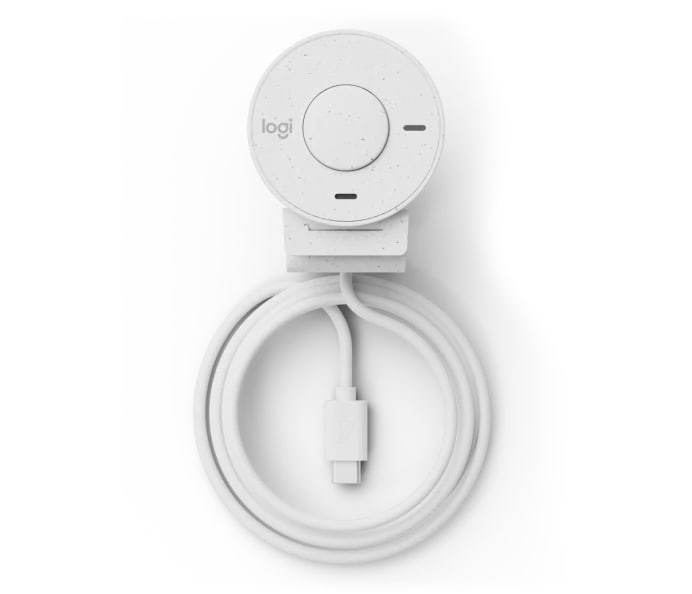 CAMARA WEB LOGITECH BRIO 300 1080P USB-C BLANCO (960-001440)1