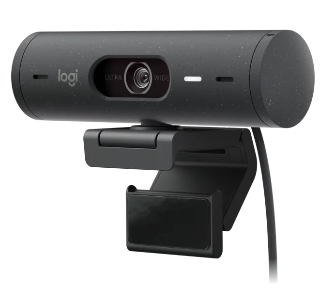 CAMARA WEB LOGITECH BRIO 500 BLACK 1080P (960-001412)(NT8)1