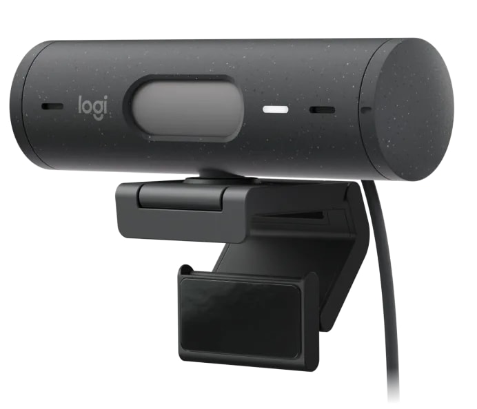CAMARA WEB LOGITECH BRIO 500 BLACK 1080P (960-001412)(NT8)2
