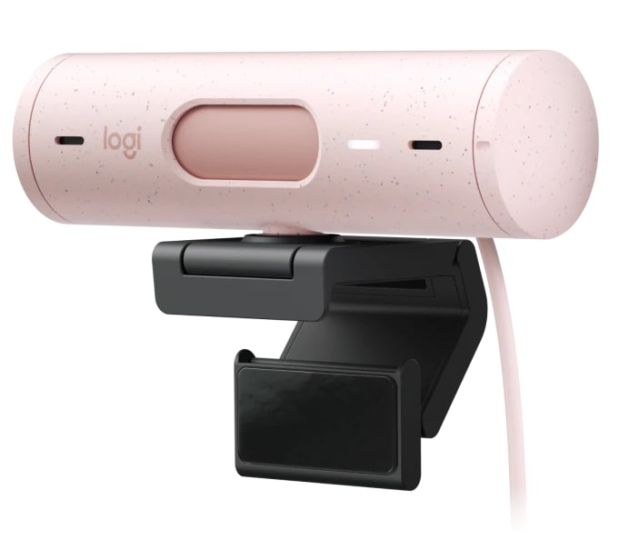 CAMARA WEB LOGITECH BRIO 500 ROSE 1080P (960-001418)2