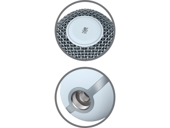 MICROFONO HYPERX SOLOCAST BLANCO (519T2AA)6