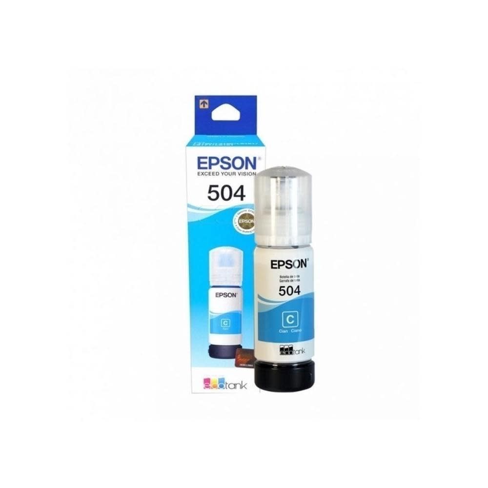 TINTA EPSON T504220 CYAN 70ML (C13T03N22A)1