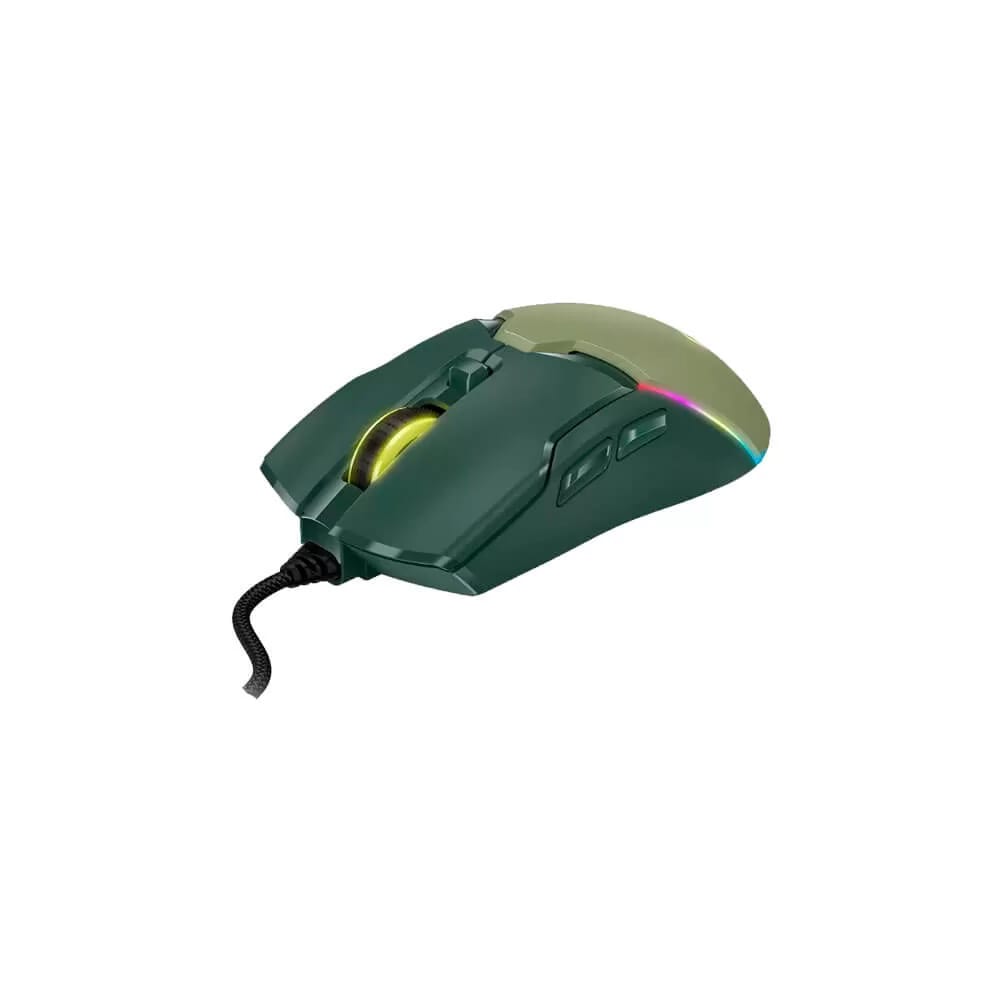 MOUSE GENIUS GX SCORPION M700 7200 DPI 6-BOT PROGRAMABLES RGB ARMY GREEN (31040009401) (NT8)4