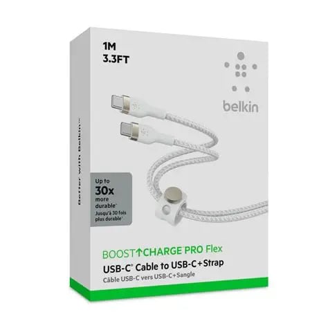 CABLE PRO FLEX BELKIN MICKEY USB-C A USB-C 60W (AC410BLK49)2