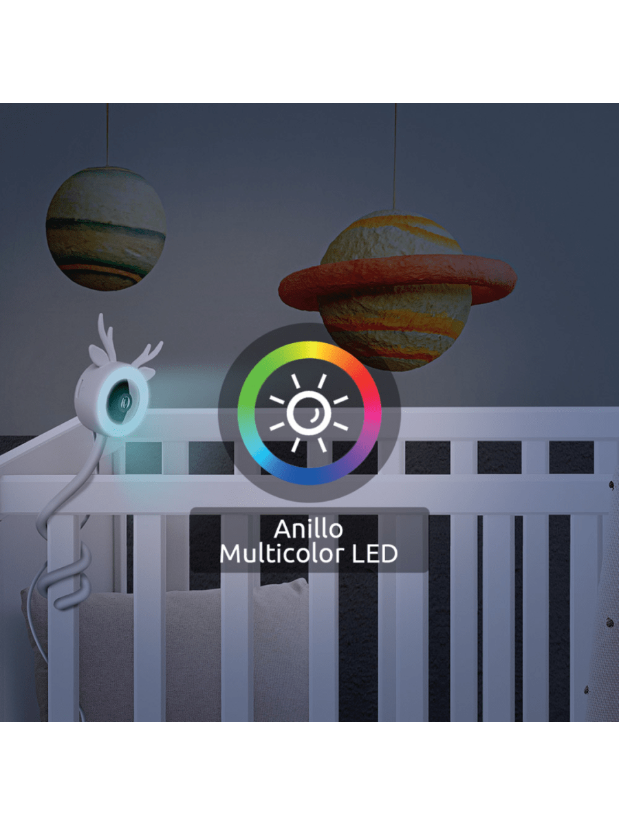 MONITOR INTELIGENTE NEXXT WIFI PARA BEBE (NHC-B100 MN) (NT3)4