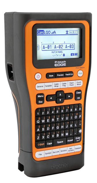 ROTULADORA INDUSTRIAL BROTHER PORTÁTIL P-TOUCH EDGE (PT-E560BTVP) (NT22)2