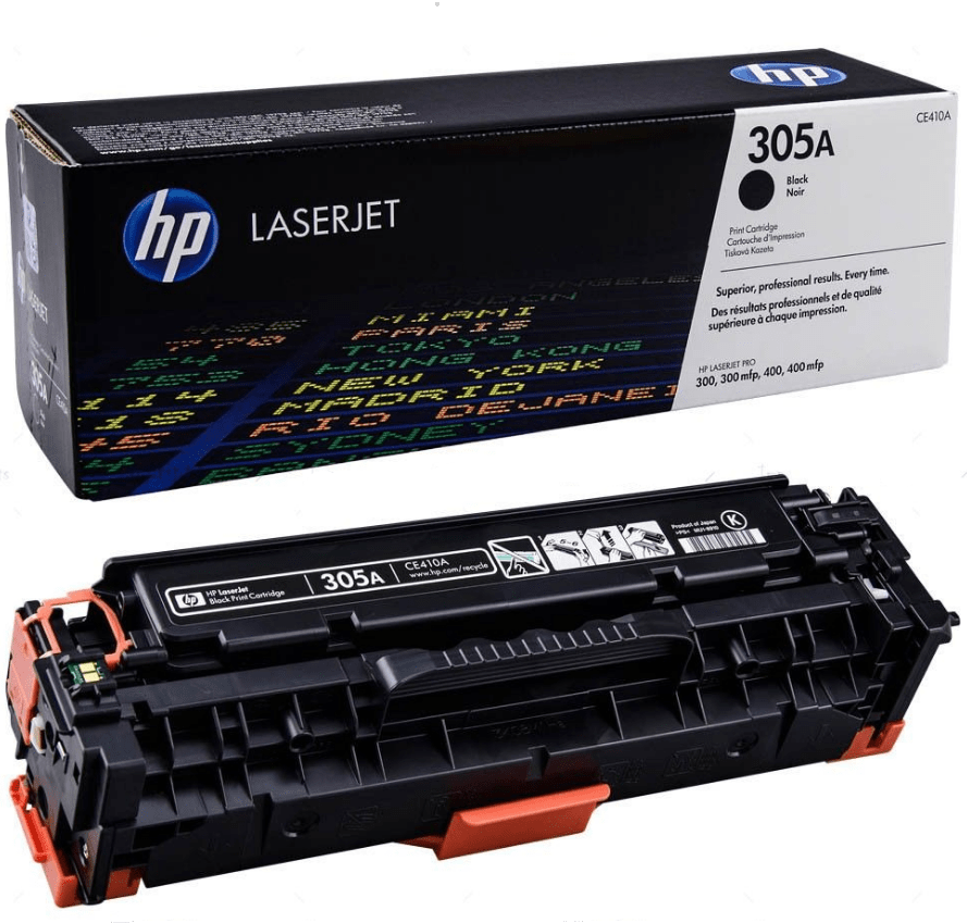 TONER HP 305A LASERJET PRO 400 NEGRO (CE410A) (NT18)2