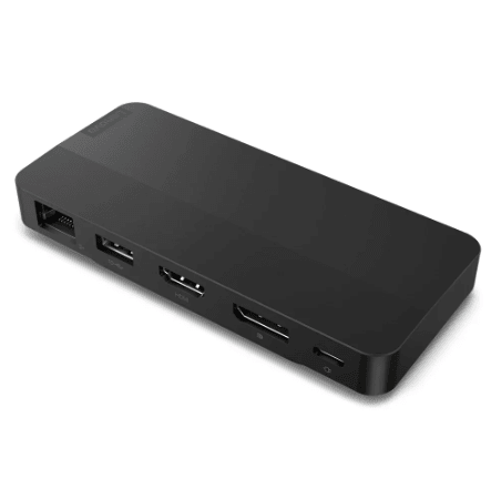 DOCKING STATION LENOVO DUAL DISPLAY TRAVEL DOCK USB-C (40B90000WW) (NT6) 4