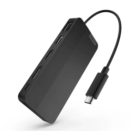 DOCKING STATION LENOVO DUAL DISPLAY TRAVEL DOCK USB-C (40B90000WW) (NT6)4