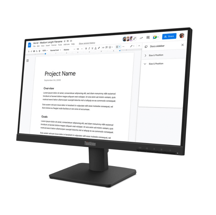 MONITOR THINKVISION S22-4E 21.5