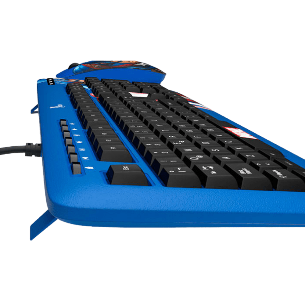 TECLADO CABLEADO XTECH EDICIÓN CAPITAN AMÉRICA (XTK-M401CA)3