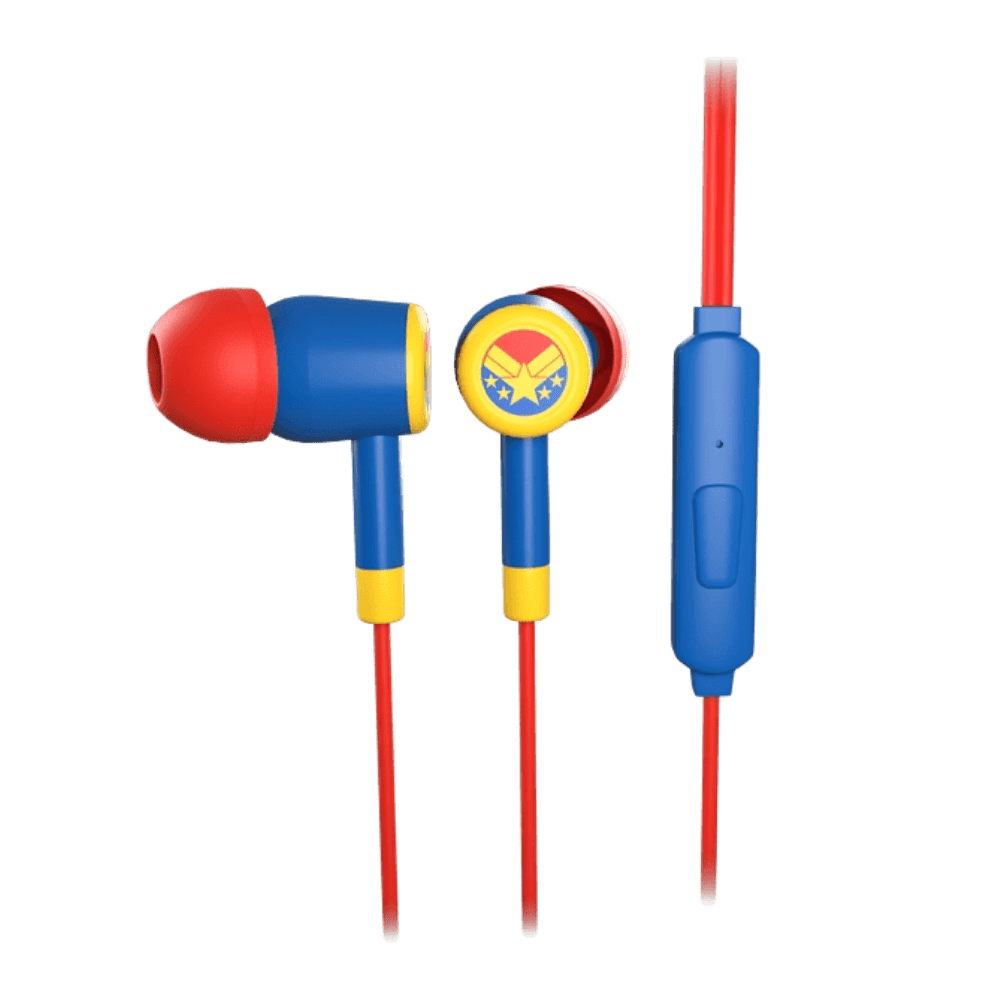 AUDIFONOS CON MICROFONO EDICIÓN CAPITANA MARVEL (XTE-M100CM) 0