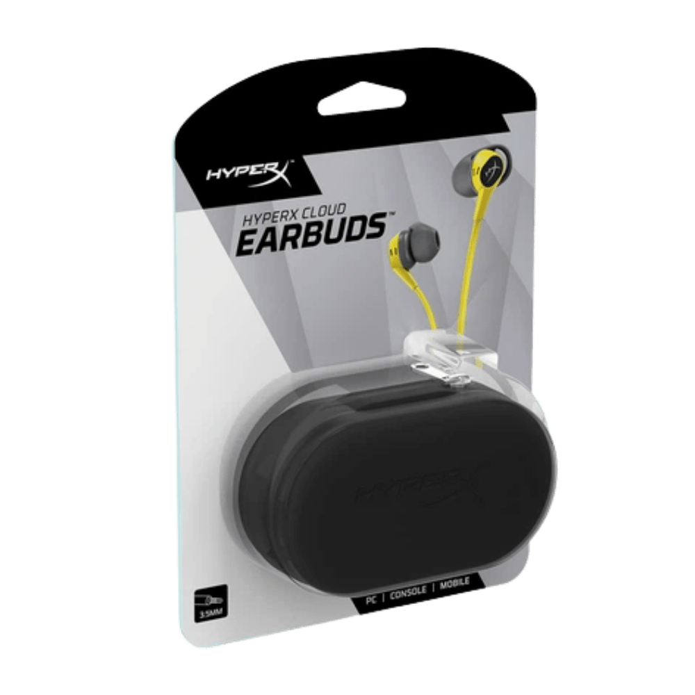 AUDIFONOS HYPERX CLOUD EARBUDS AMARILLO (HEPE1-MA-YL/G)4