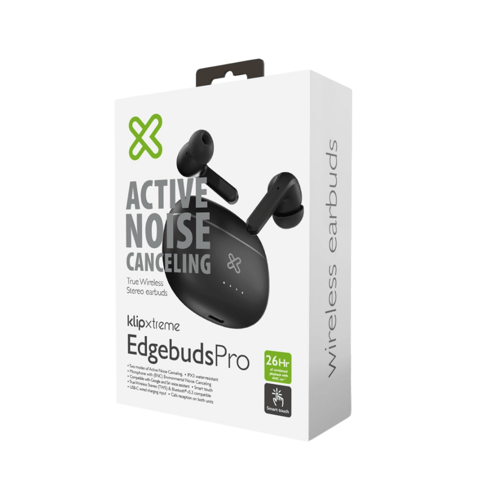 AUDIFONOS KLIP XTREME EDGEBUDS PRO NEGRO (KTE-750BK)2