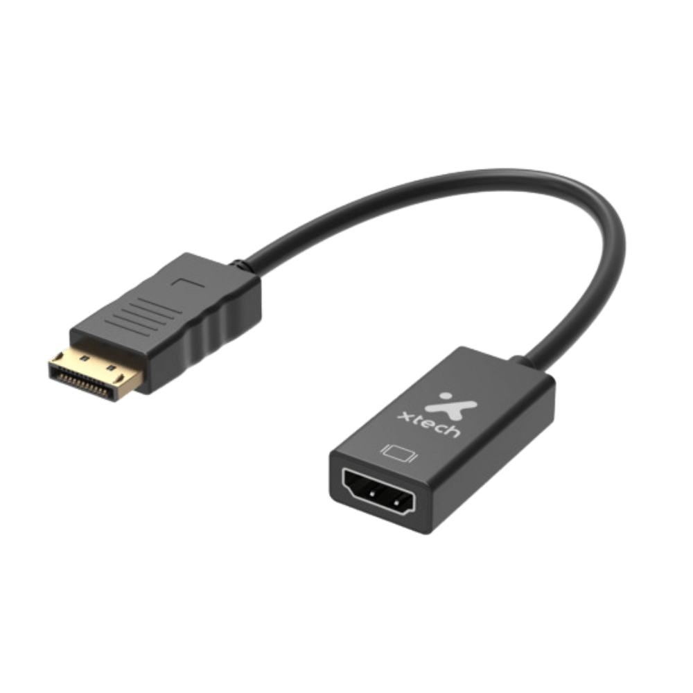 ADAPTADOR XTECH DISPLAYPORT MACHO-A HDMI-HEMBRA (XTC-378) (NT3) 0