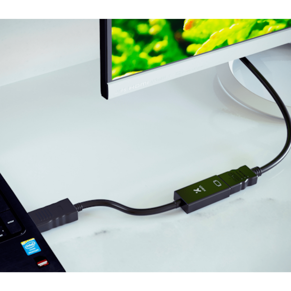 ADAPTADOR XTECH DISPLAYPORT MACHO-A HDMI-HEMBRA (XTC-378) (NT3)4