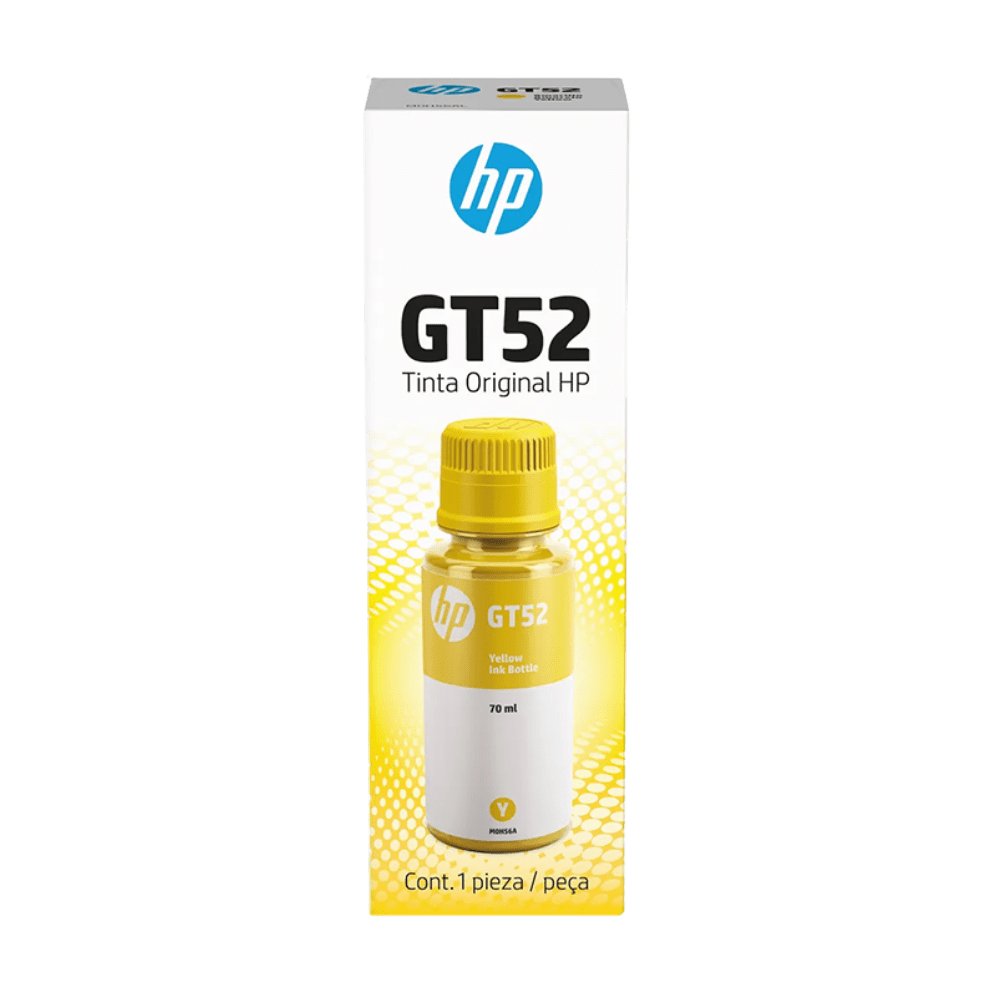 TINTA HP GT52 AMARILLO 70ML (M0H56AL) (NT4)2