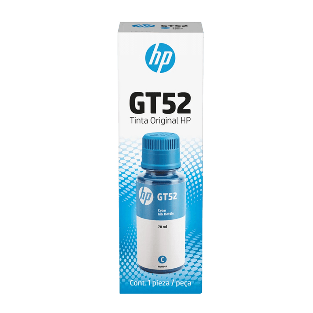 TINTA HP GT52 CYAN 70ML (M0H54AL) (NT4)2