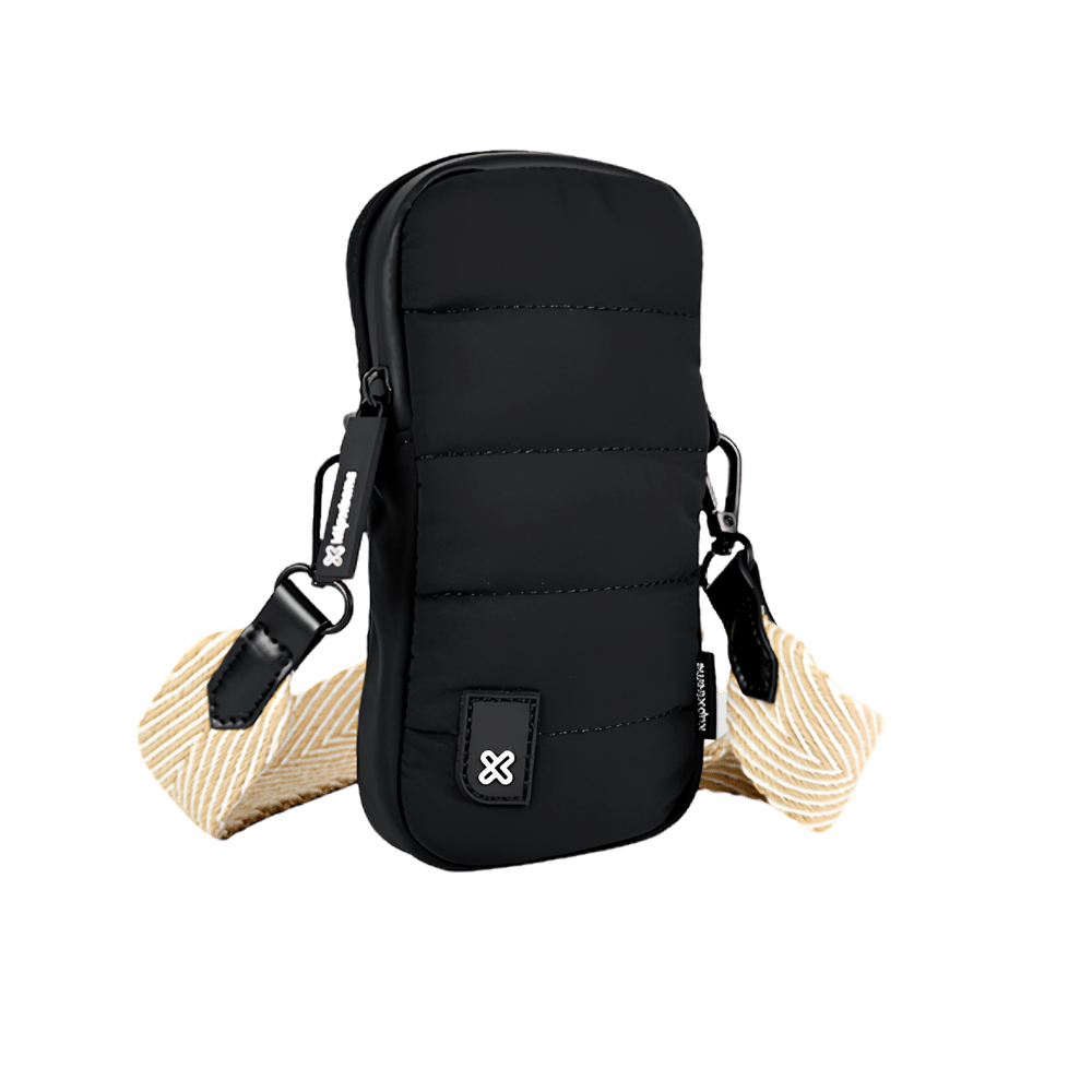 BOLSO KLIP XTREME ADA PHONE BAG NEGRO CON BEIGE (KCB-450)1