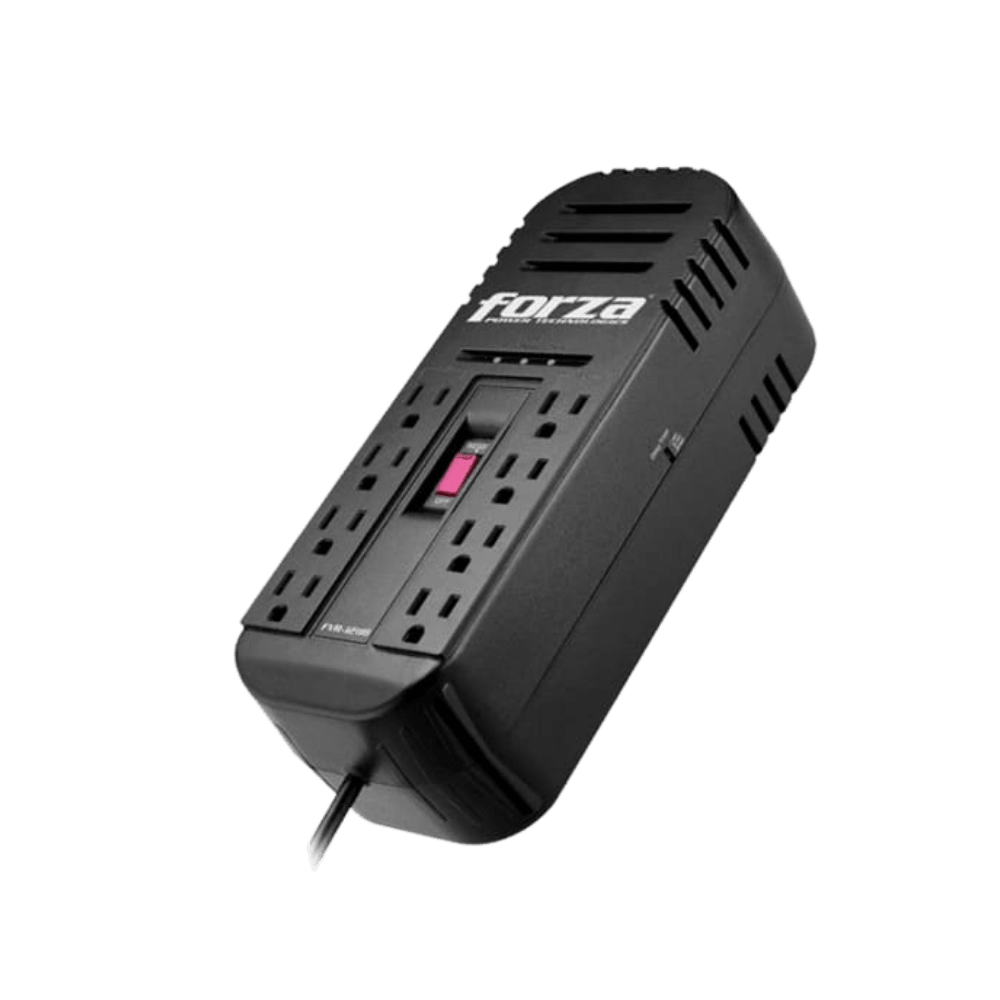 ESTABILIZADOR FORZA FVR-2202 8 TOMAS 2200VA / 1100W (FVR-2202) (NT3) 0