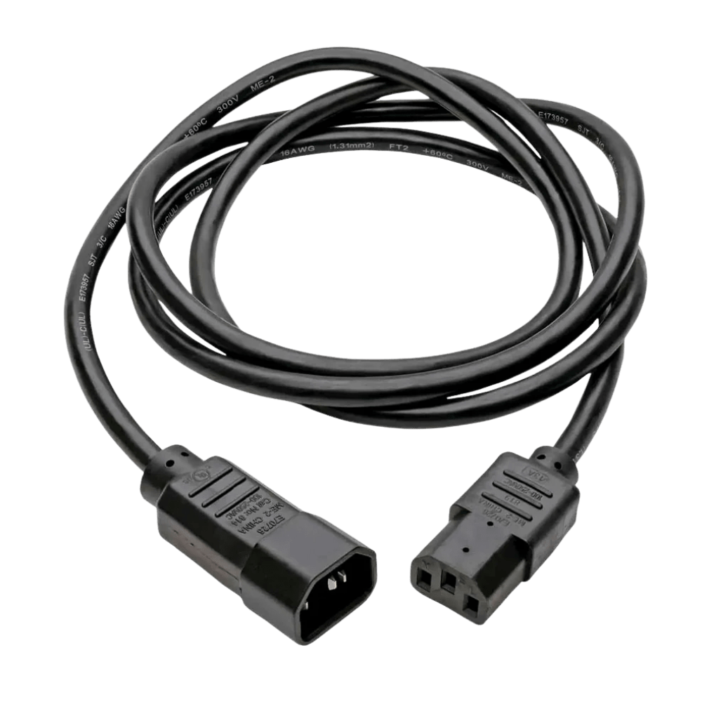 CABLE DE ALIMENTACIÓN TRIPP LITE 10A, 250V, 18 AWG, 1.83M, IEC-320-C14 a IEC-320-C13 (P004-006)2
