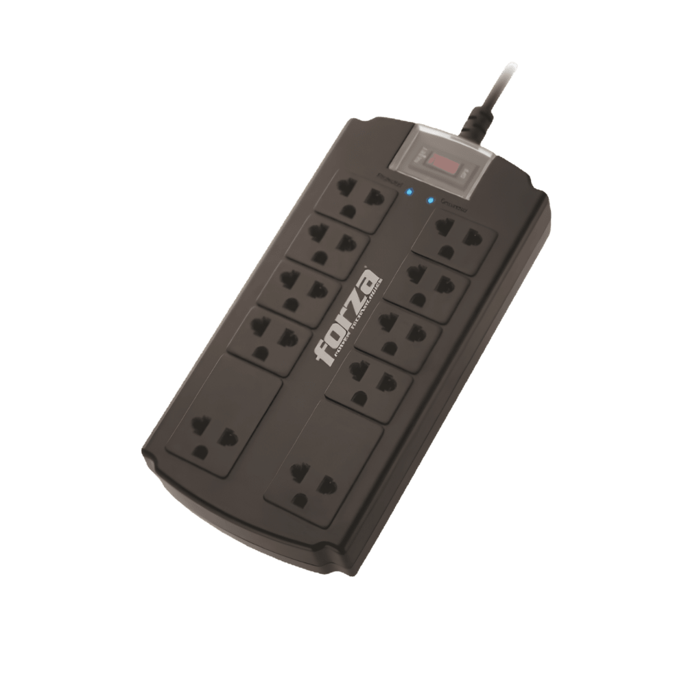 SUPRESOR DE PICOS FORZA AC 110/240 V 1080JOULES X 10 (FSP-10UN) 0