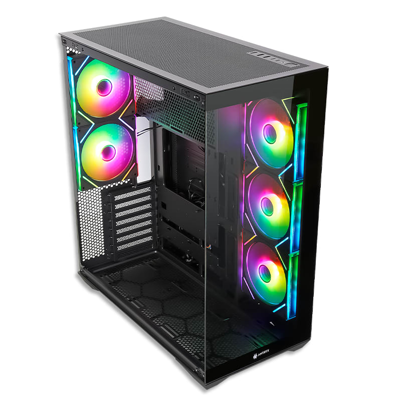 CASE ANTRYX FX 970 PRO BLACK, 2 VIDRIO TEMPLADO,  ARGB FAN 140MM X5 (AC-FX970KP) (NT21)2