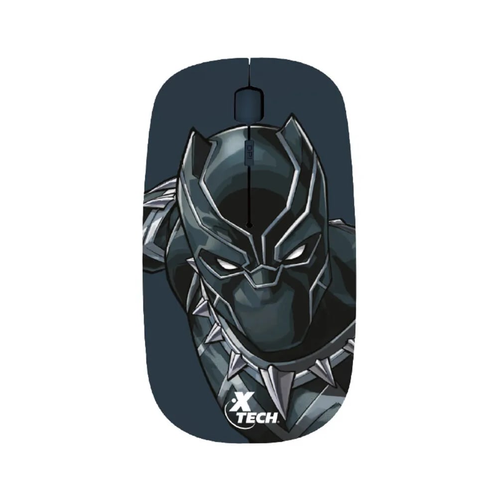 MOUSE INALÁMBRICO XTECH EDICIÓN BLACK PANTER (XTM-M340BP) 0