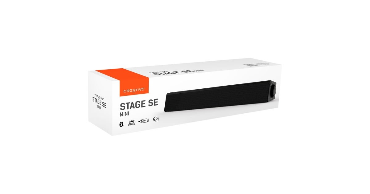 PARLANTE CREATIVE STAGE SE MINI BARRA NEGRO 12W (51MF8460AA000) (NT8)2