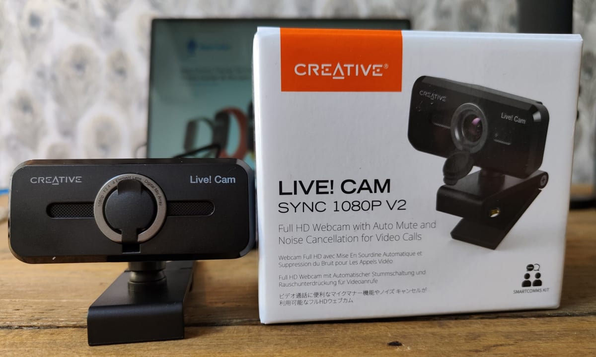 CAMARA WEB CREATIVE LIVE! CAM SYNC 1080P V2 (73VF088000000)2