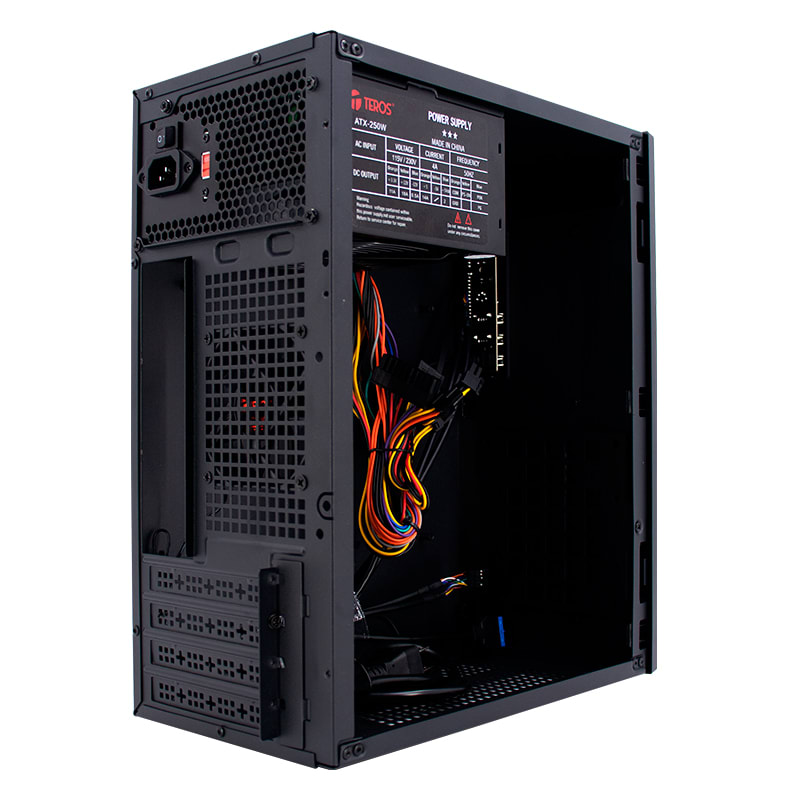 CASE TEROS MICRO ATX TE-1034S 250W BK (TE-1034S) NT43
