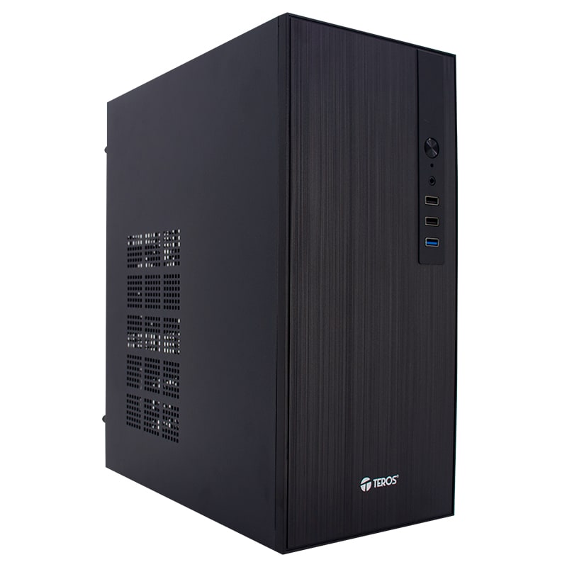 CASE TEROS MICRO ATX TE-1034S 250W BK (TE-1034S) NT4 3