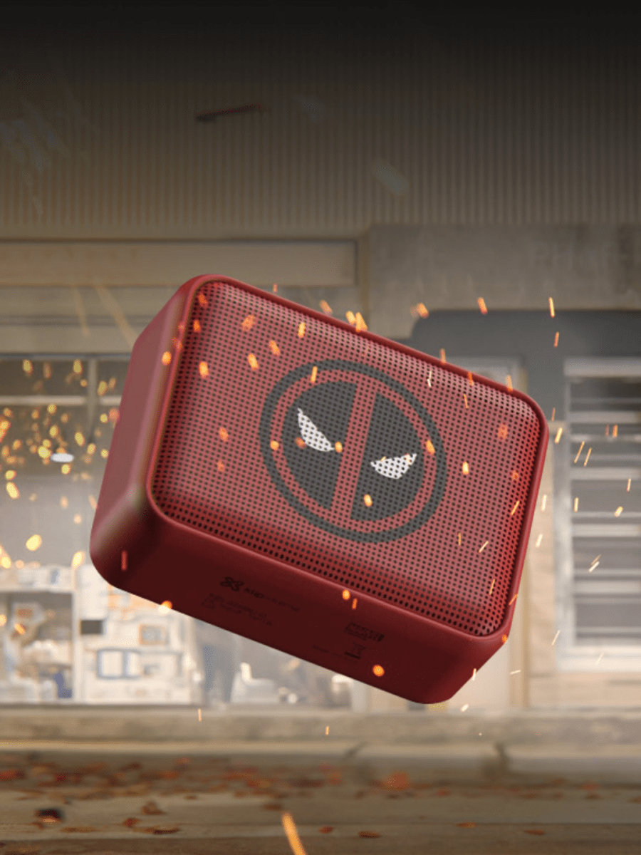 PARLANTE PORTATIL KLIPXTREME NITRO DEADPOOL (KBS-025MD-D) (NT3)3