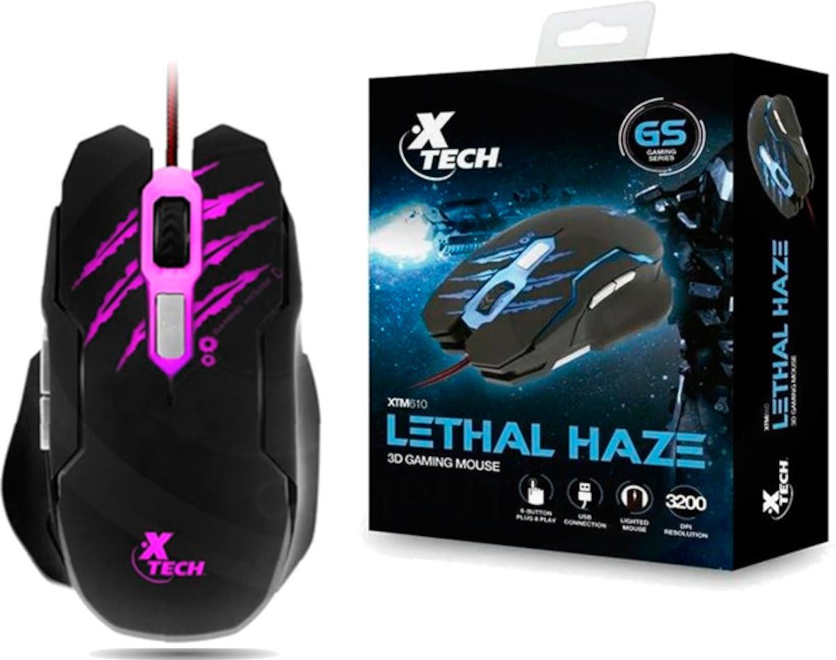 MOUSE XTECH LETHAL HAZE (XTM-610)1