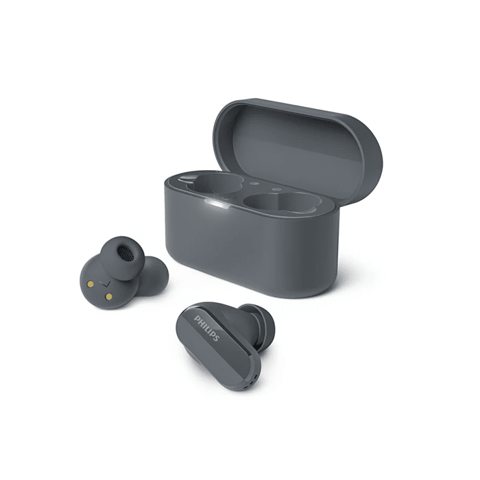 AURICULARES INALÁMBRICOS PHILIPS C/MICROF. 10M USB-C TACTIL NEGRO (TAT3508BK) (NT8) 0
