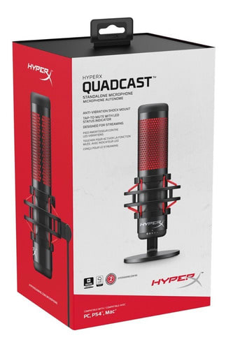 MICROFONO PROFESIONAL HYPERX QUADCAST (4P5P6AA) (NT3)3